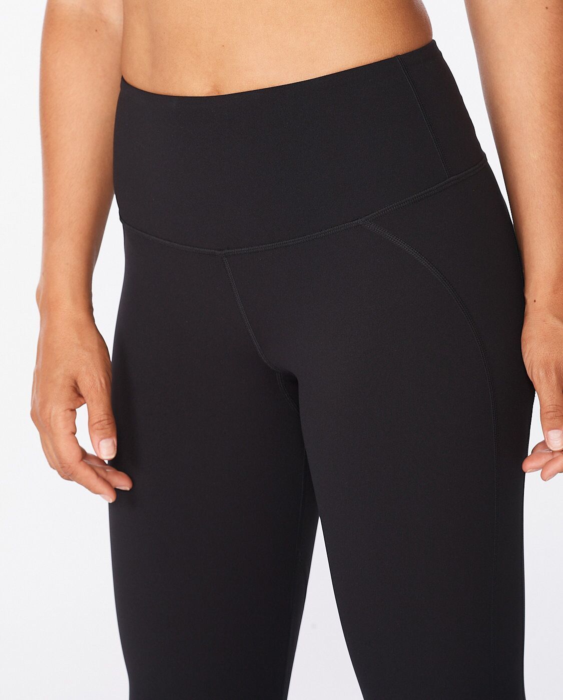 2XU SA - Women's Form Hi-Rise Compression 7/8 Tights - Black/Black