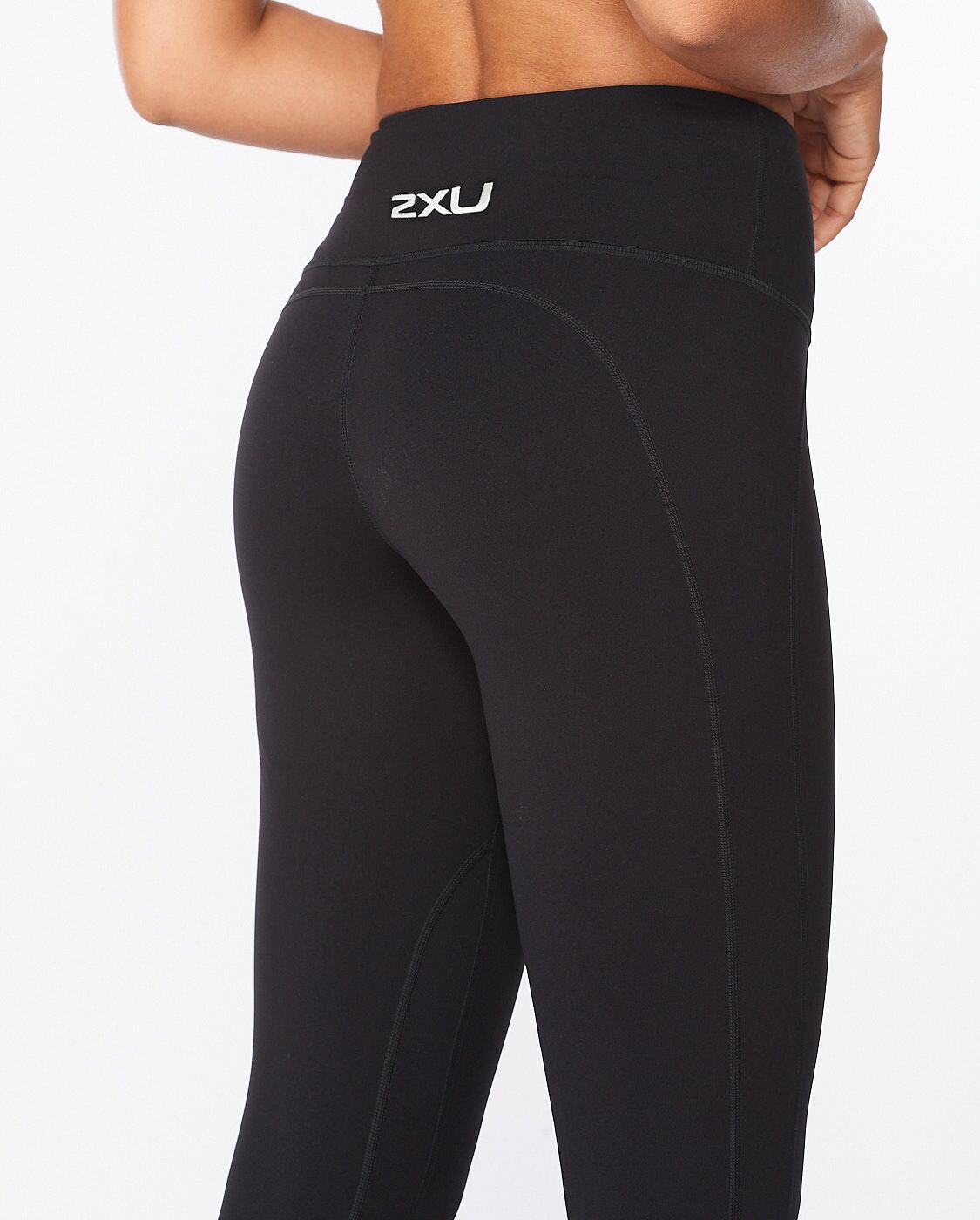 2XU South Africa - Women's Form Hi-Rise Compression 7/8 Tights - Black/Black