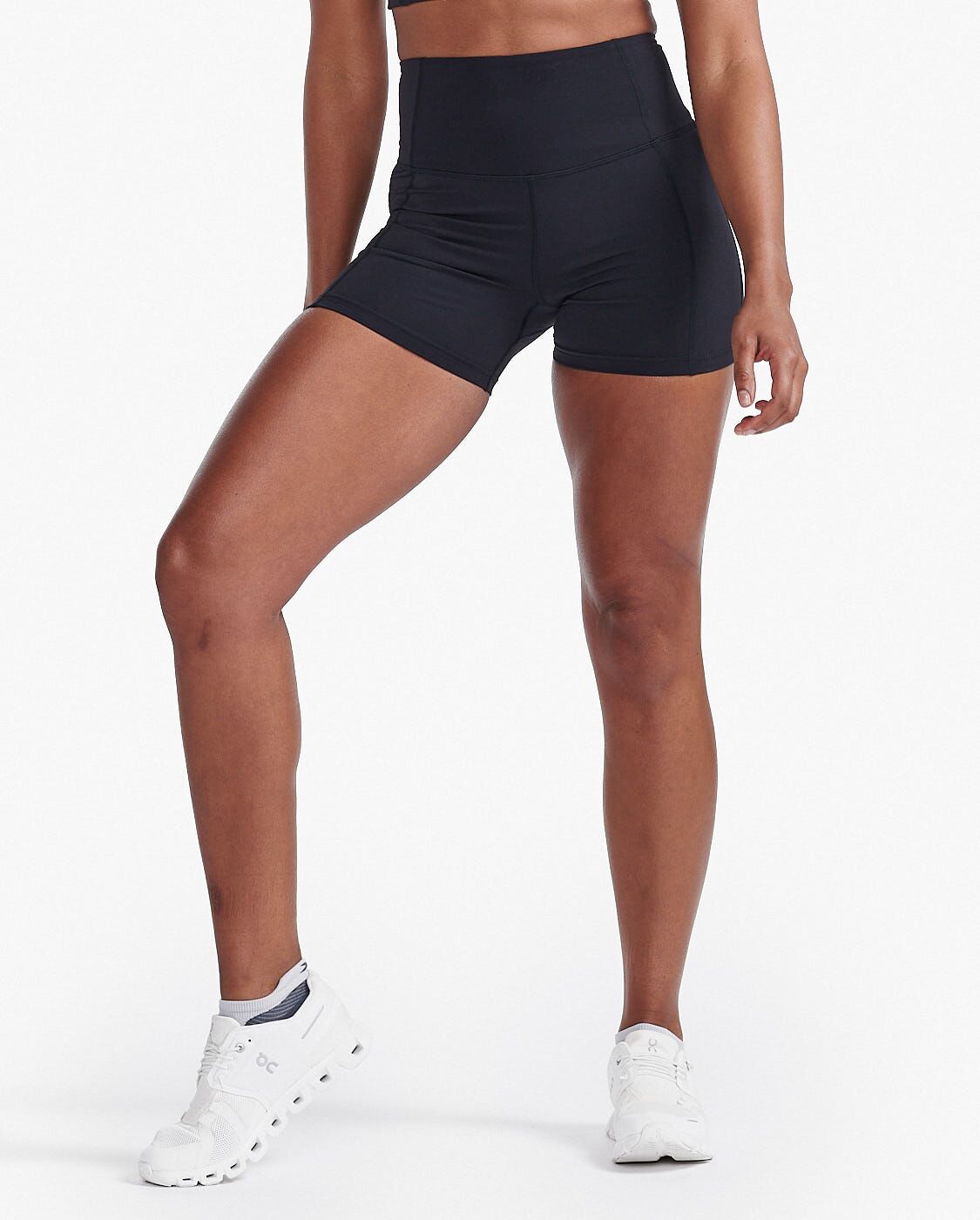 2XU South Africa - Womens Form Hi-Rise Comp Shorts - BLK/BLK