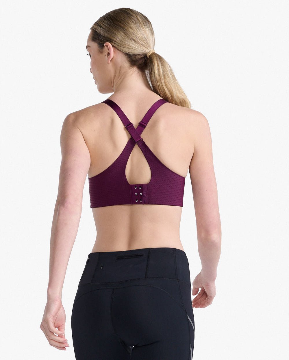 2XU South Africa - Womens Aero Medium Impact Bra - Beet/Beet