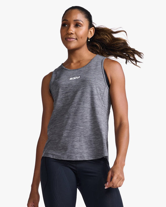 2XU South Africa - Womens Motion Tank - HBM/WHT