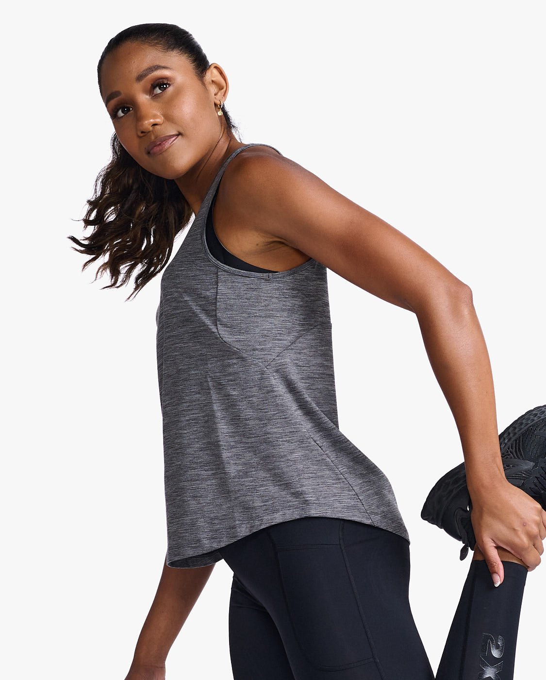 2XU South Africa - Womens Motion Tank - HBM/WHT