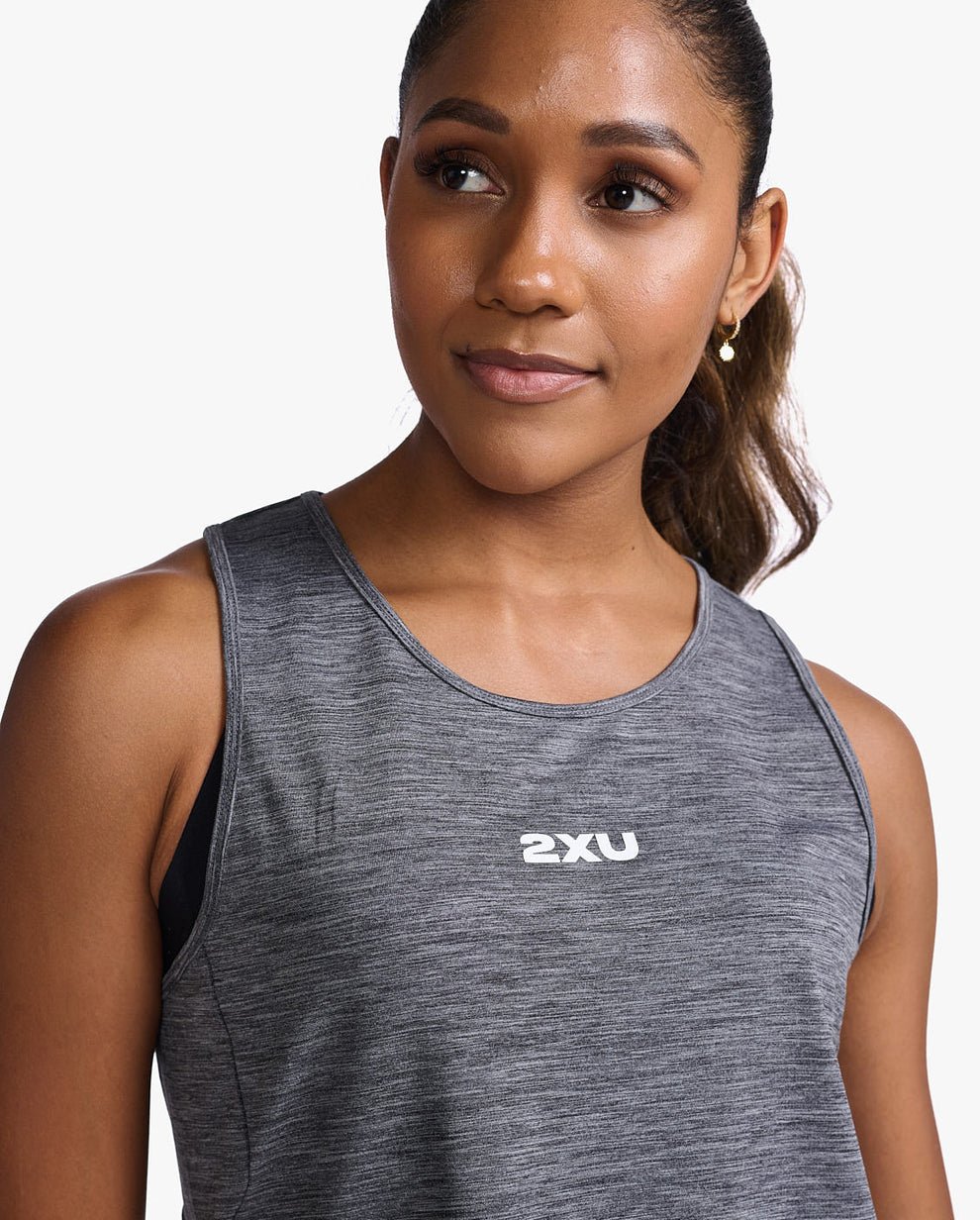 2XU South Africa - Womens Motion Tank - HBM/WHT