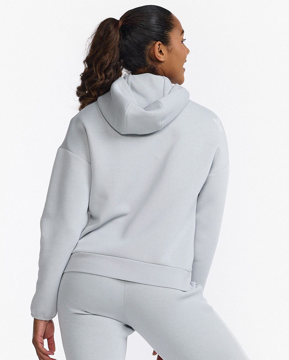 2XU South Africa - Womens Commute Full Zip Hoodie - HBM/WHT