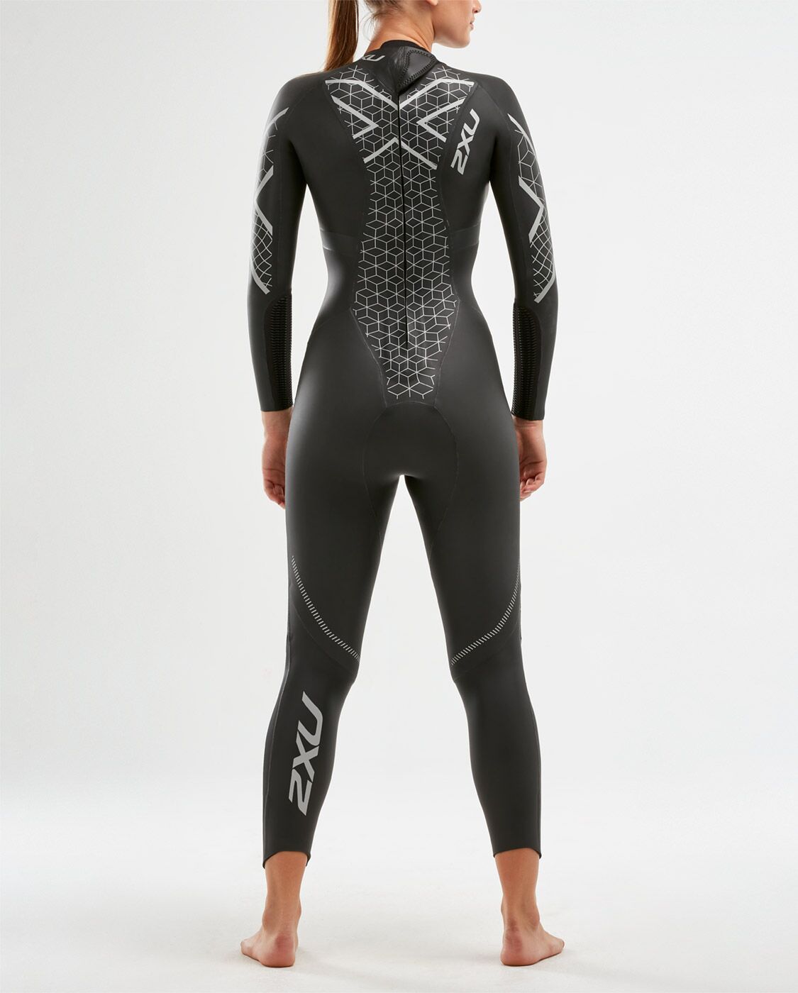 2XU SA - Women's Propel:2 Wetsuit - Black/Textural Geo