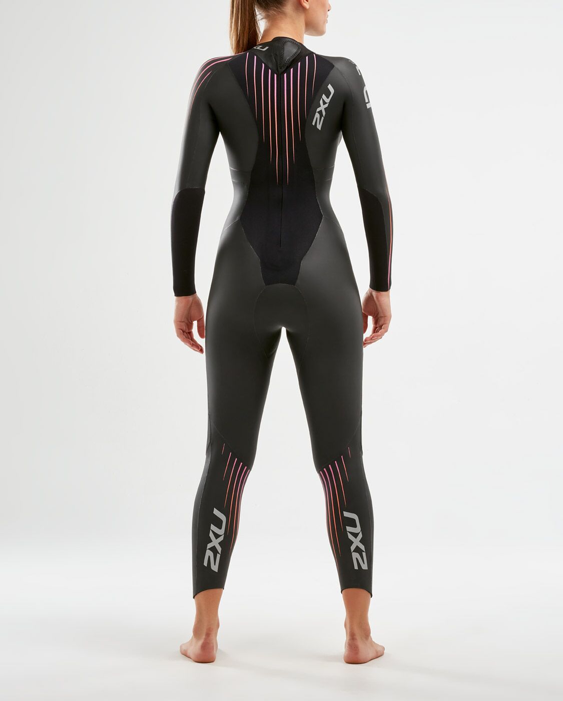 2XU South Africa - Women's Propel:1 Wetsuit - Black/Sunset Ombre