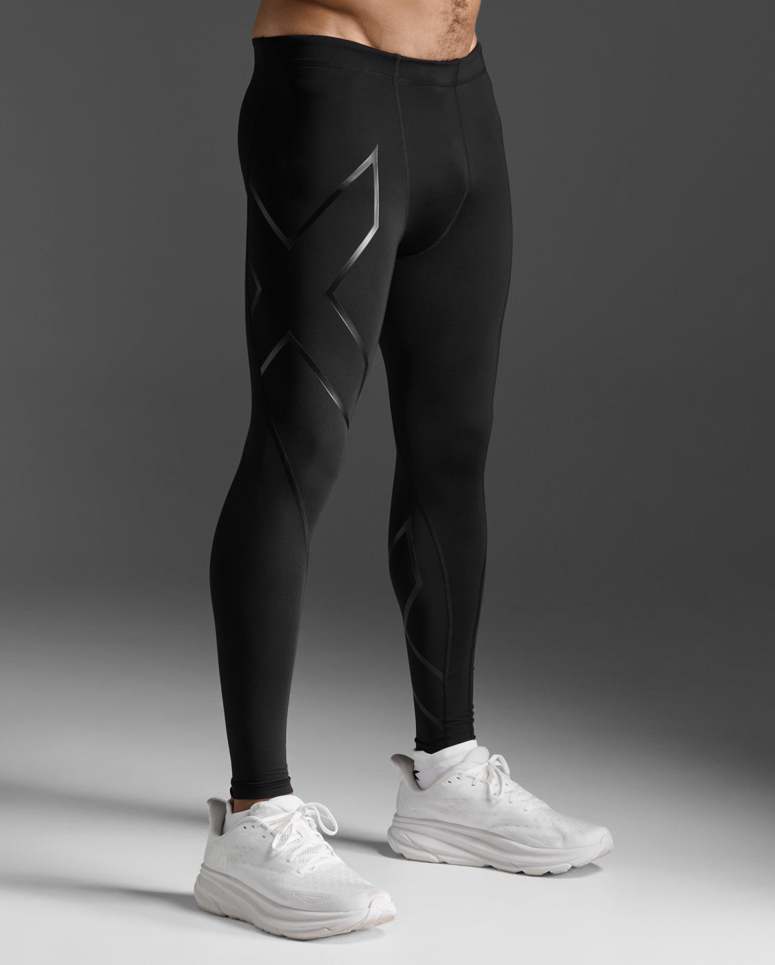 2XU South Africa - Men's Core Compression Tights - Black/Black