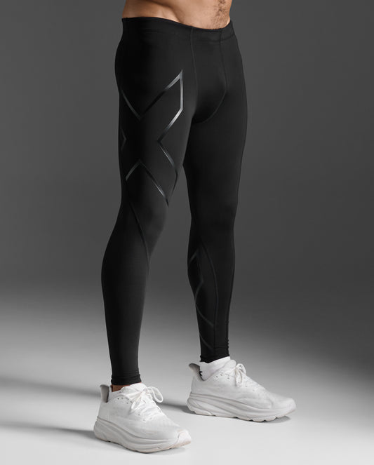 2XU South Africa - Men's Core Compression Tights - Black/Black