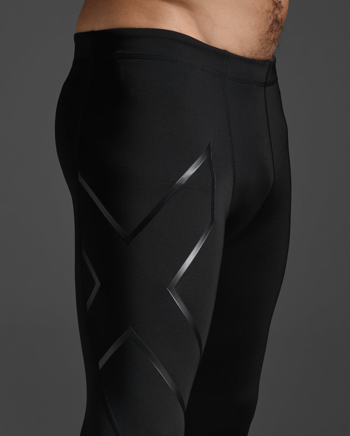 2XU South Africa - Men's Core Compression Tights - Black/Black