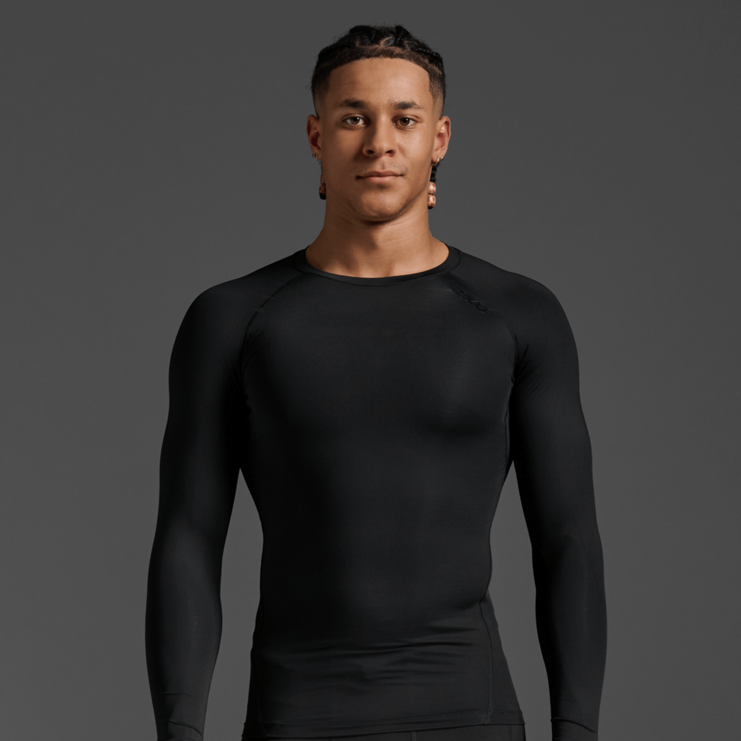 2XU South Africa - Men's Core Compression Long Sleeve - Black/Black