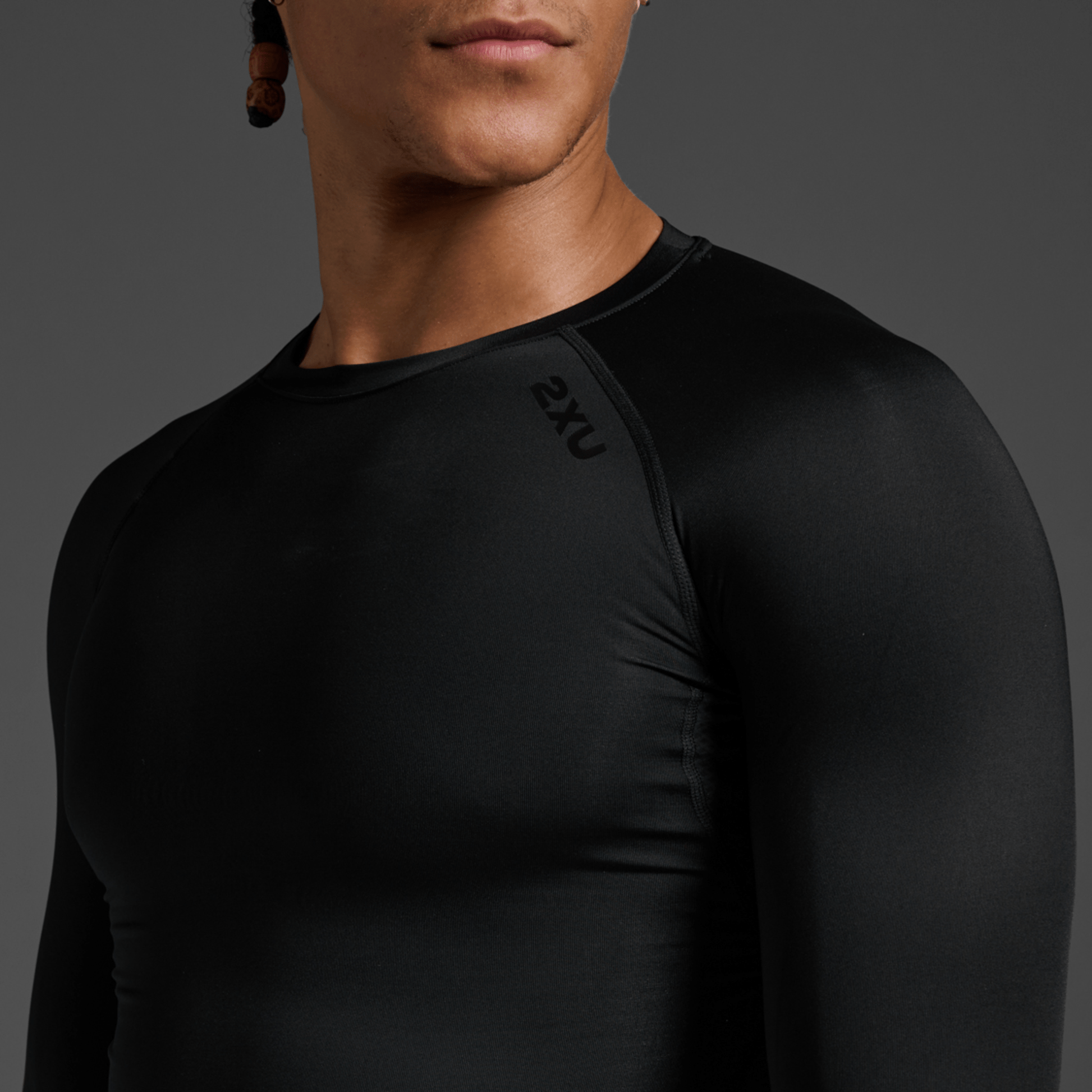 2XU South Africa - Men's Core Compression Long Sleeve - Black/Black