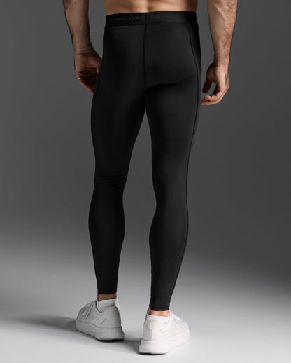 2XU South Africa - Men's Base Layer Compression Tight - Black/Nero