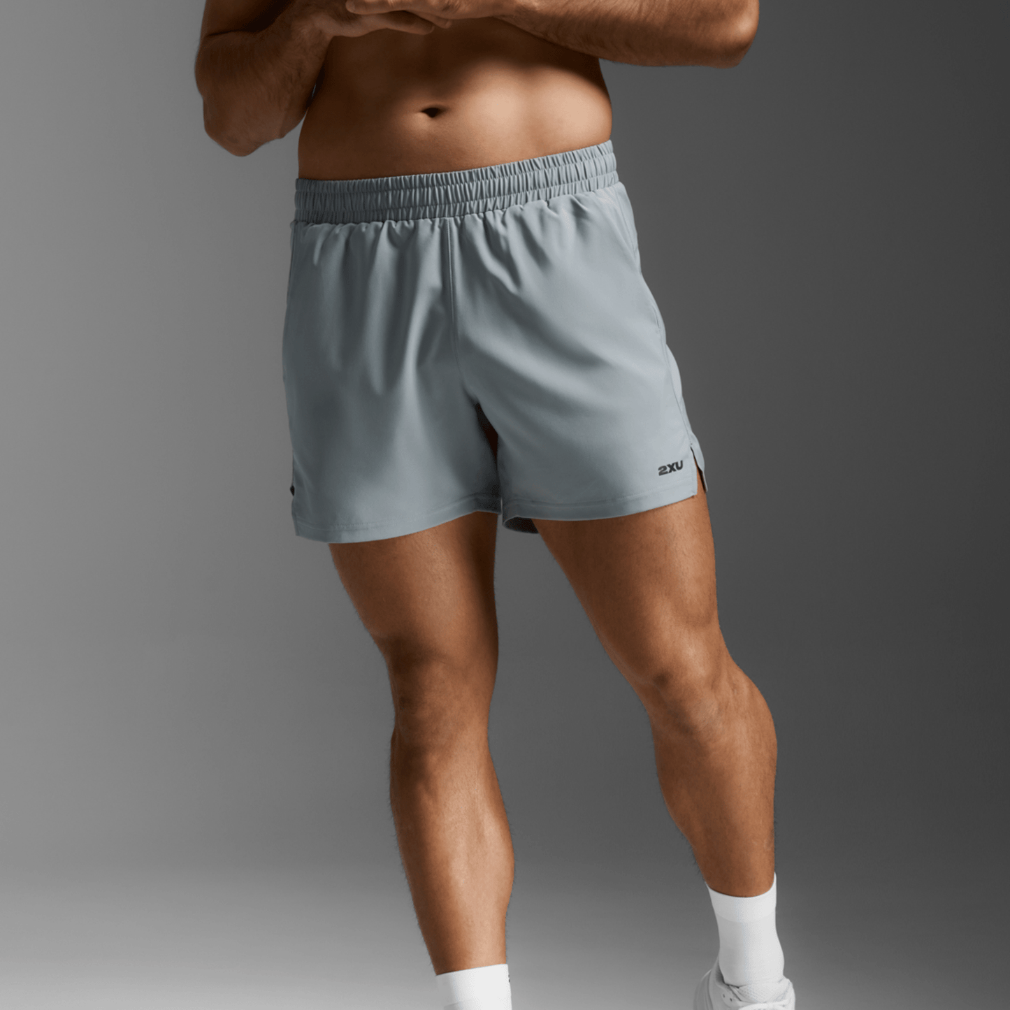 2XU South Africa - Mens Aero 5 Inch Shorts - Weathervane/Black Reflective