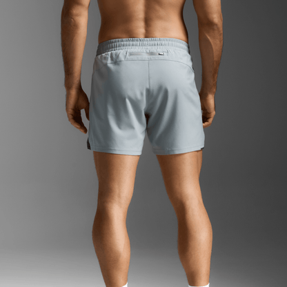 2XU South Africa - Mens Aero 5 Inch Shorts - Weathervane/Black Reflective