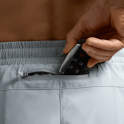 2XU South Africa - Mens Aero 5 Inch Shorts - Weathervane/Black Reflective