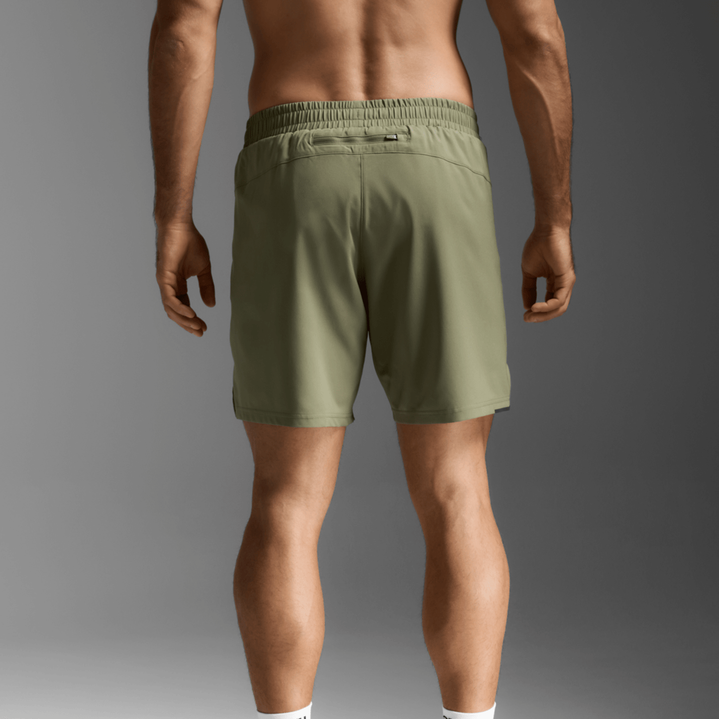 2XU South Africa - Men's Aero 7 Inch Shorts - Hunter/Black Reflective