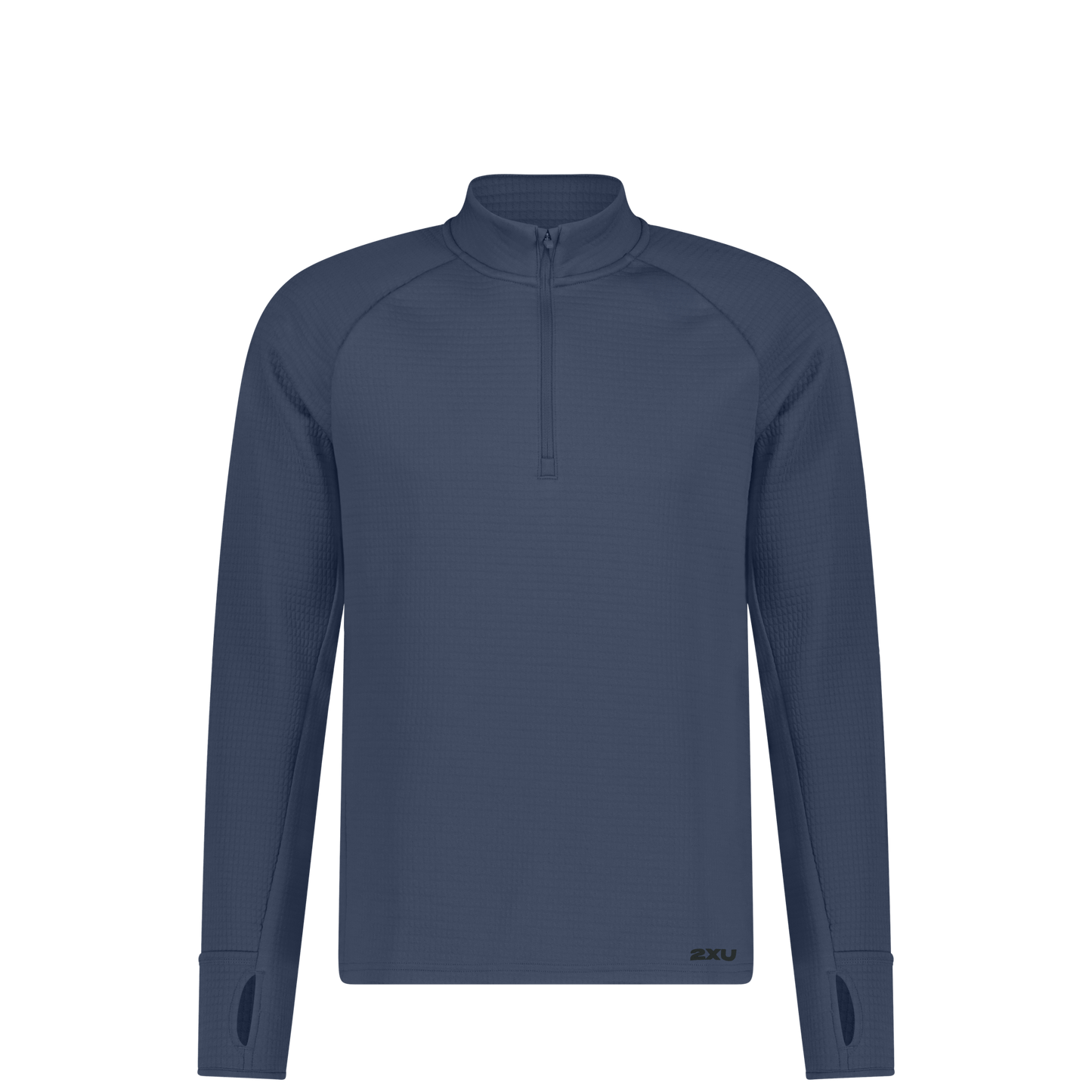 2XU South Africa - Men's Ignition Haptic 1/4 Zip - Indigo / Black Reflective