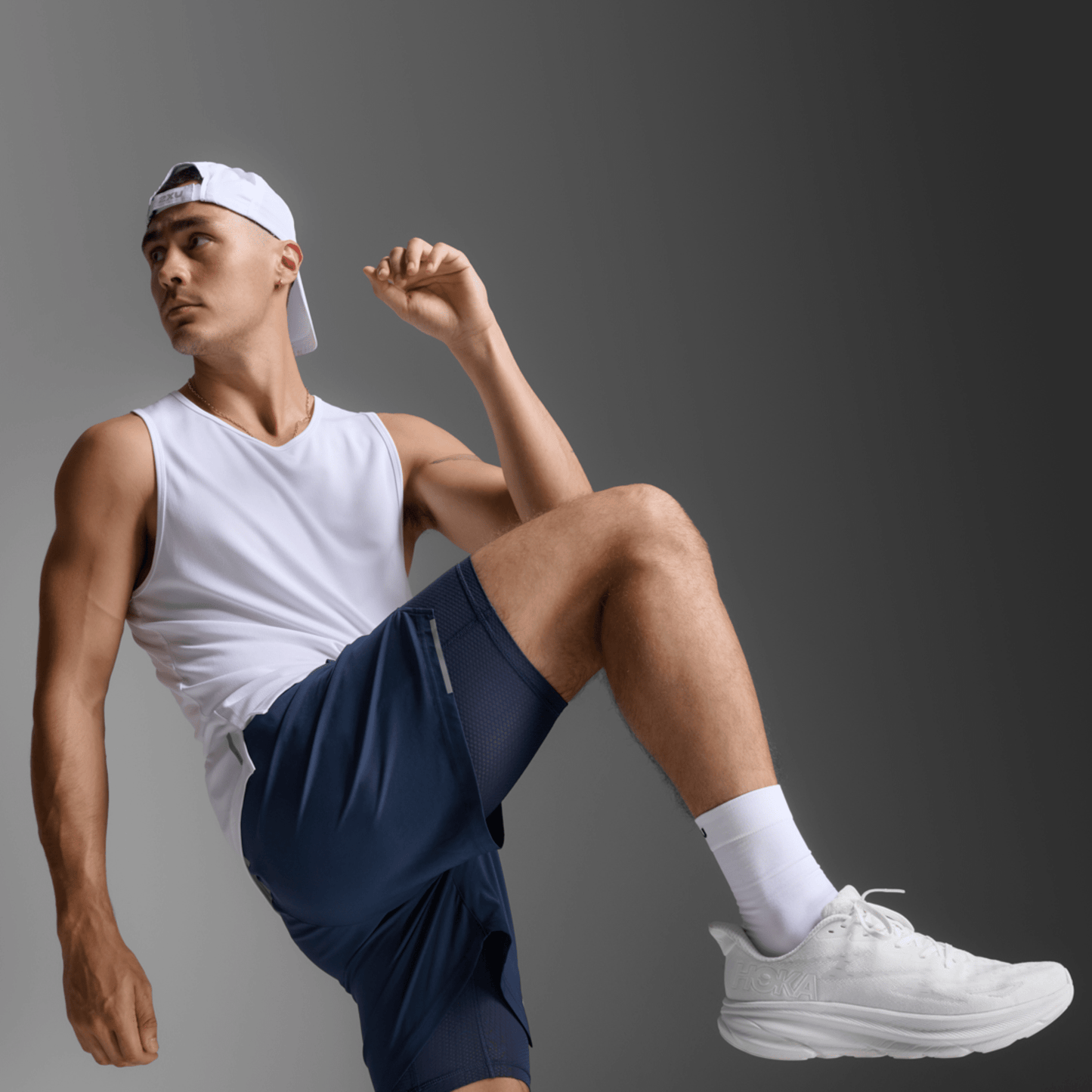 2XU South Africa - Men's Aero Mesh 2 in 1 5 Inch Short - MDN/SRF