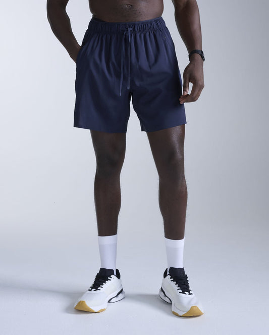 2XU South Africa - Men's Motion 7 Inch Unlined Shorts - Midnight / Midnight