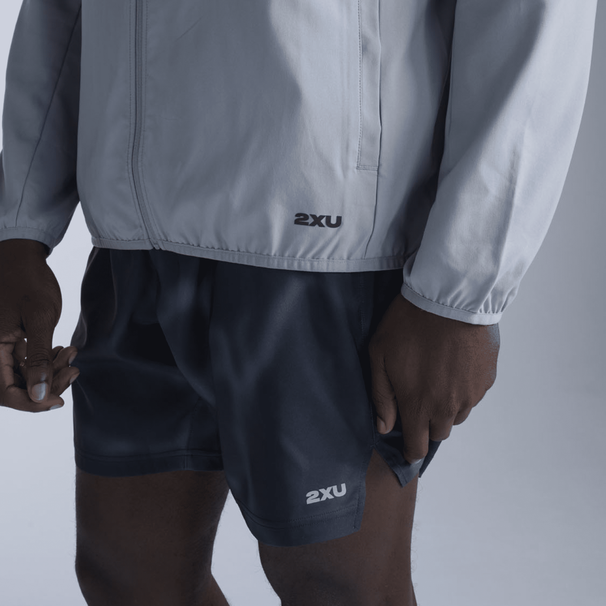 2XU South Africa - Men's Aero Jacket - Weathervane/Black Reflective