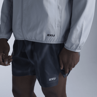 2XU South Africa - Men's Aero Jacket - Weathervane/Black Reflective