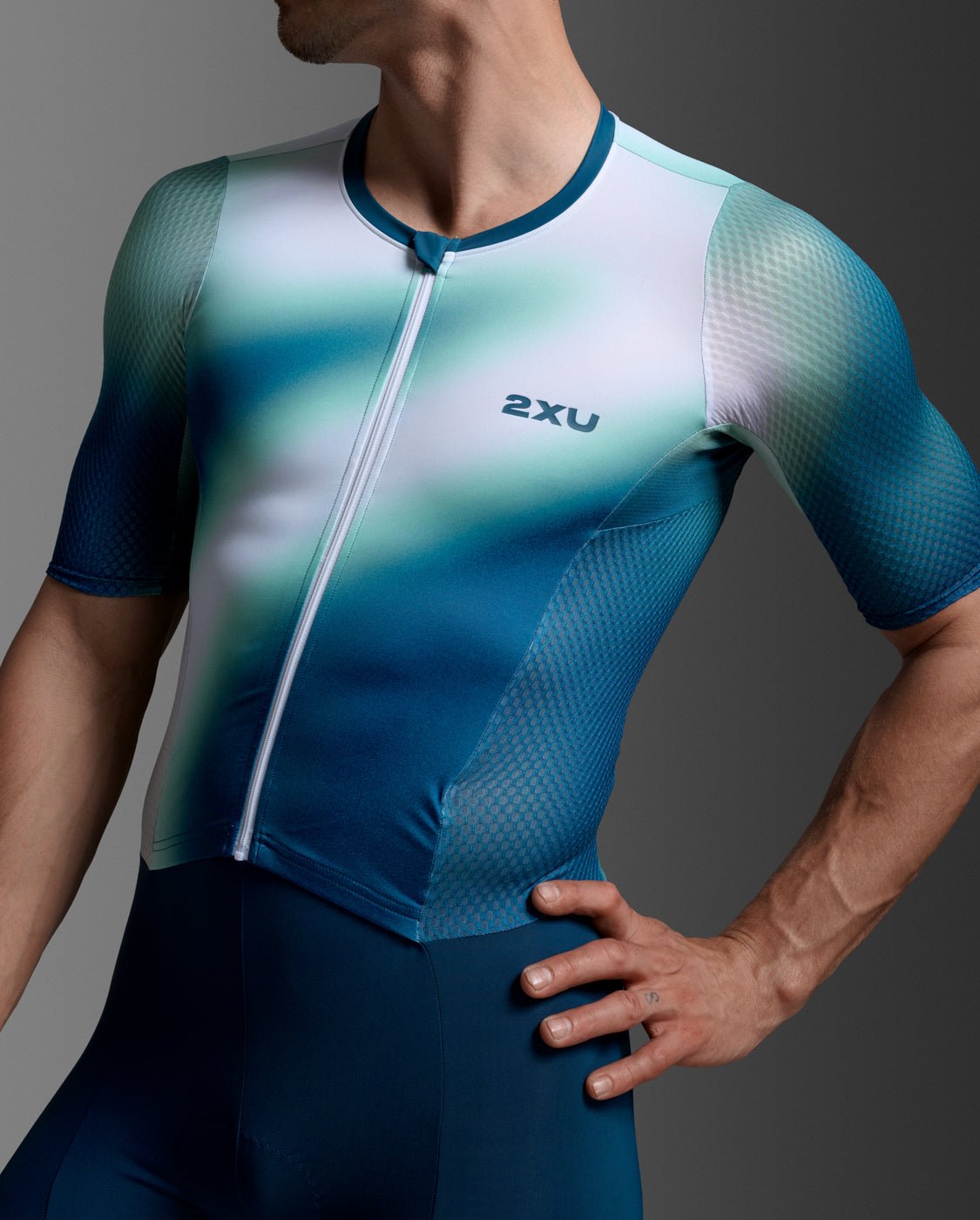 Men's Aero Hex Sleeved Trisuit – 2XU South Africa