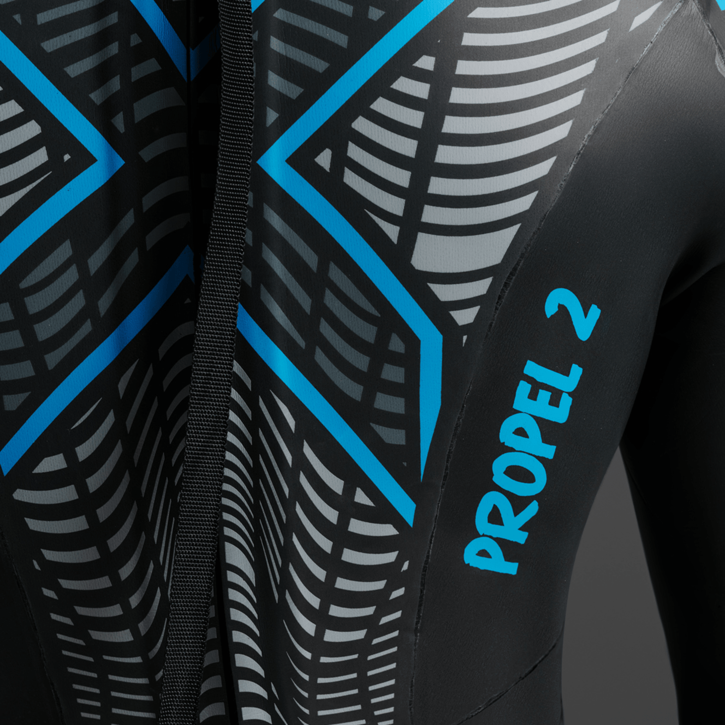 2XU South Africa - Men's Propel:2 Wetsuit - Black/Aloha