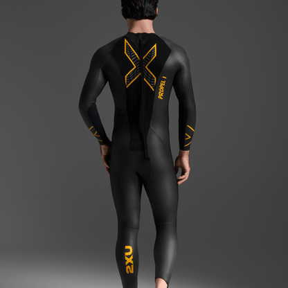 2XU South Africa - Men's Propel:1 Wetsuit - Black/Black Ambition