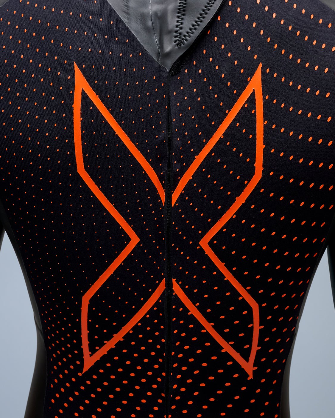 2XU South Africa - Men's Propel:1 Wetsuit - Black/Solar Orange