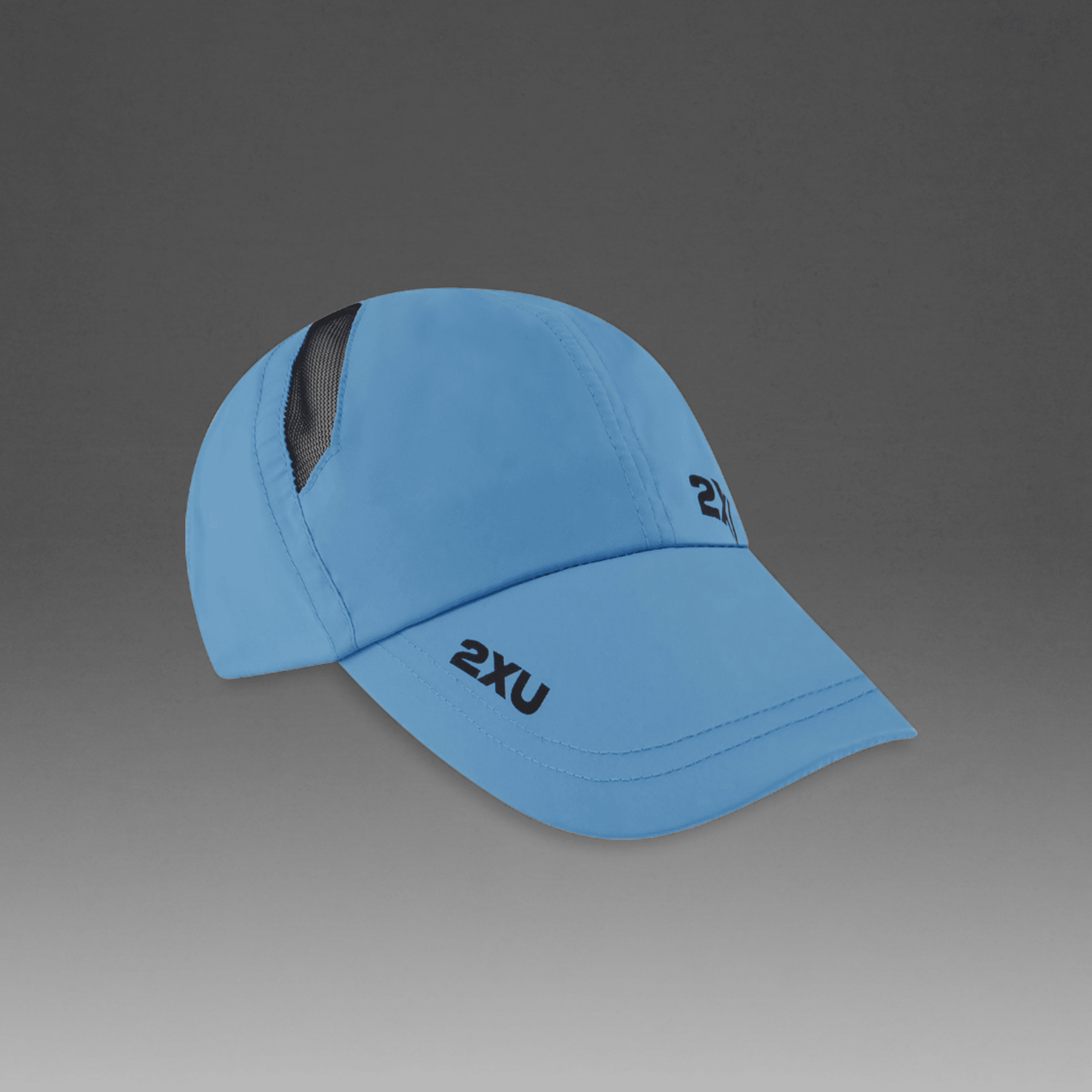 2XU South Africa - Run Cap - Azure Blue/Black