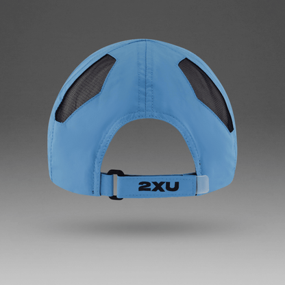 2XU South Africa - Run Cap - Azure Blue/Black