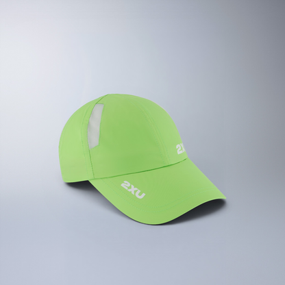 2XU South Africa - Run Cap - Lime Zest/White