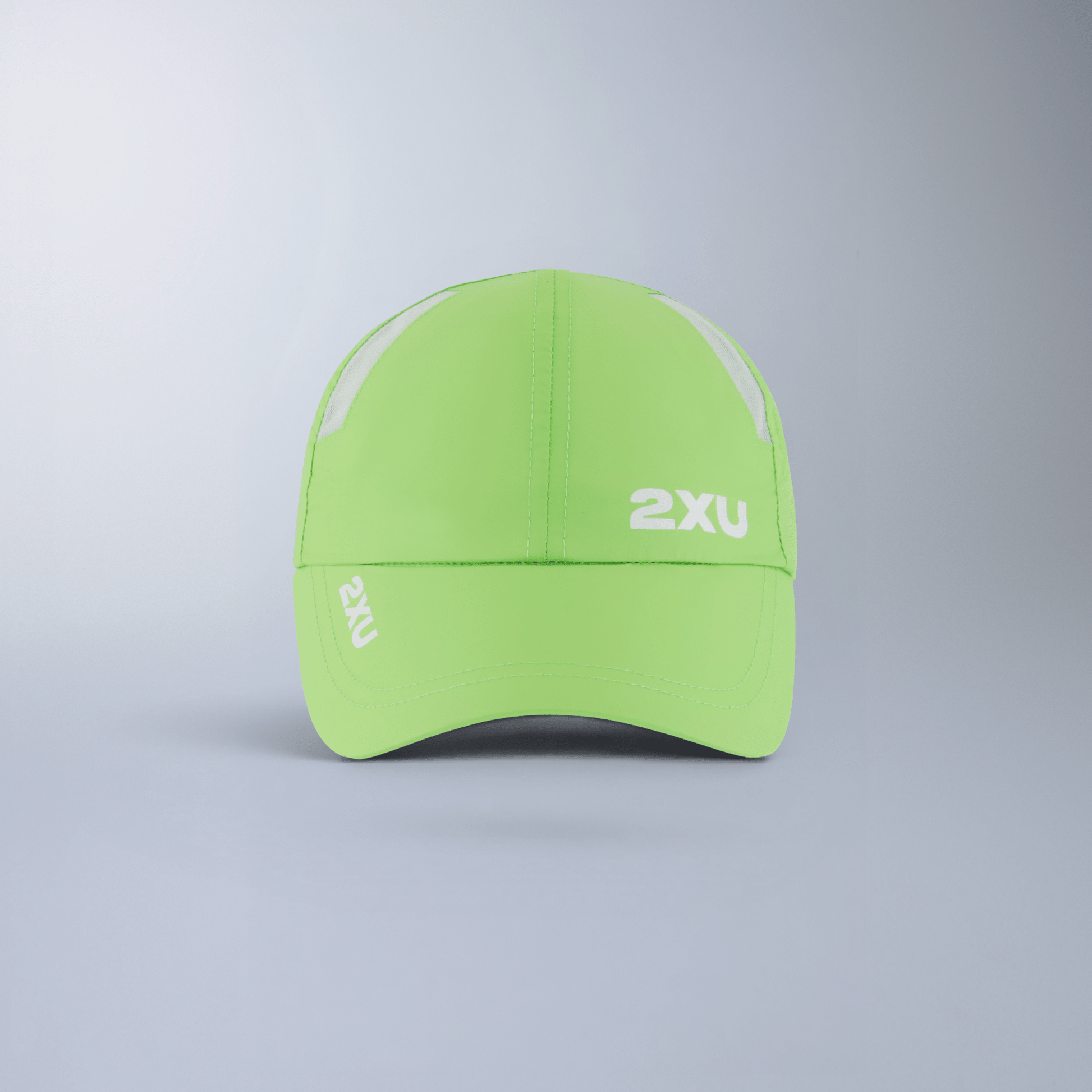 2XU South Africa - Run Cap - Lime Zest/White
