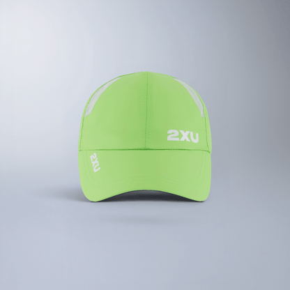 2XU South Africa - Run Cap - Lime Zest/White