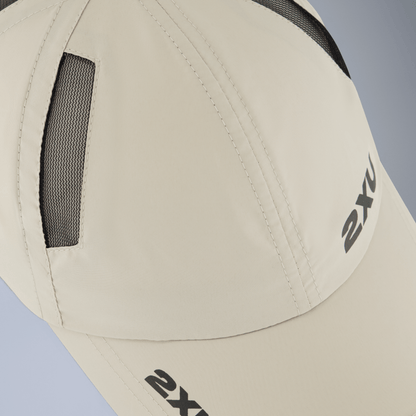 2XU South Africa - Run Cap - Pebble/Black