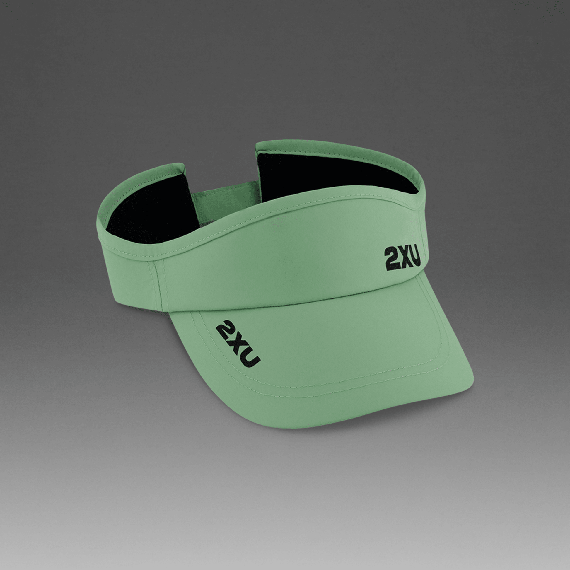 2XU South Africa - Run Visor - DGM/BLK