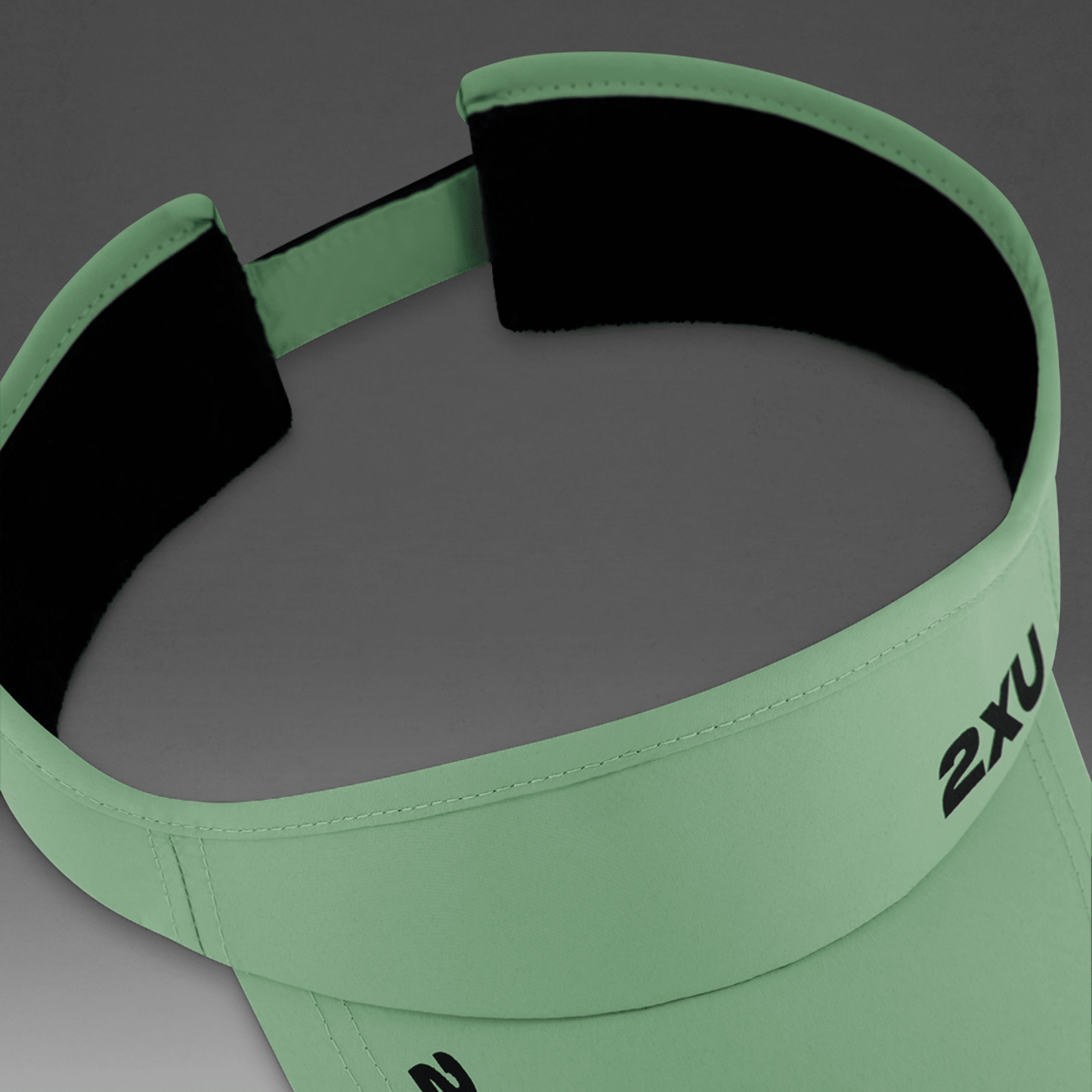 2XU South Africa - Run Visor - DGM/BLK