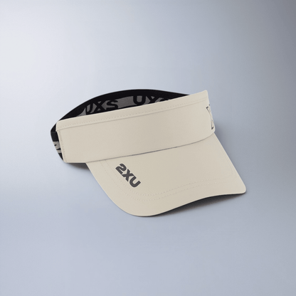 2XU South Africa - Performance Visor - Pebble/Black