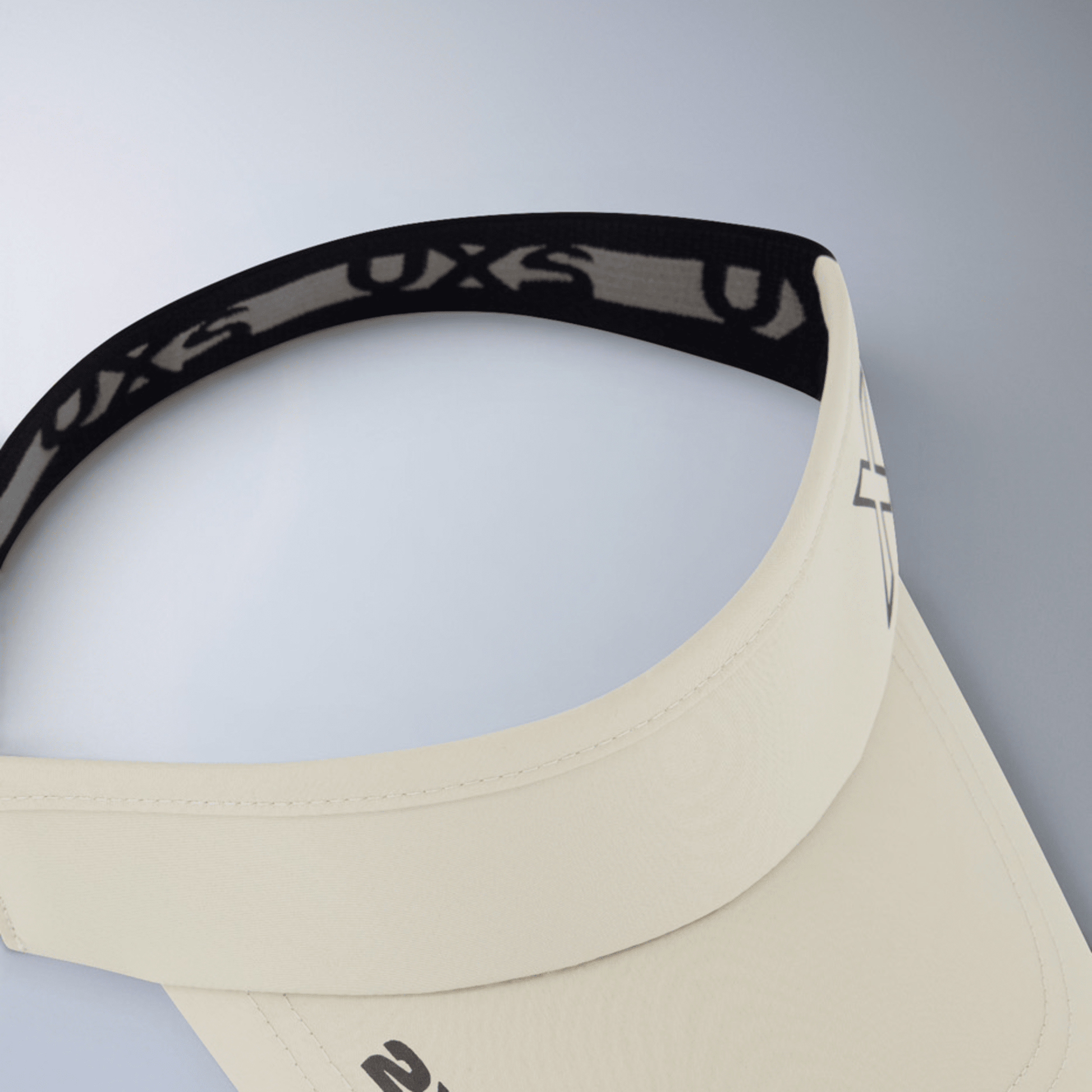2XU South Africa - Performance Visor - Pebble/Black