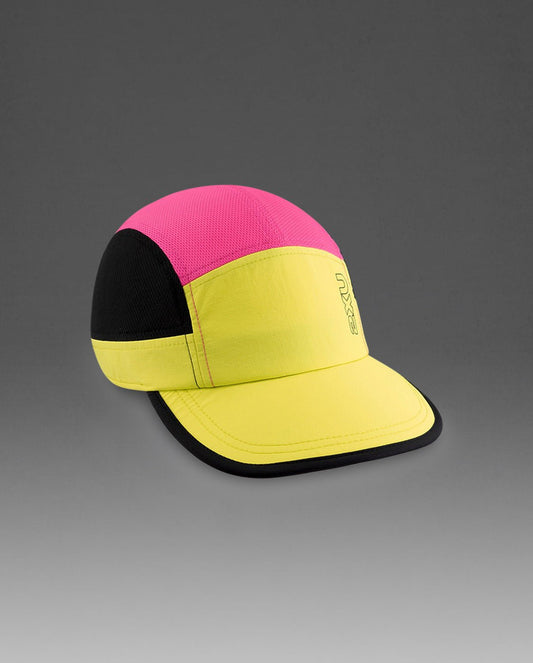 2XU South Africa - Light Speed Cap - Volt/Fuchsia