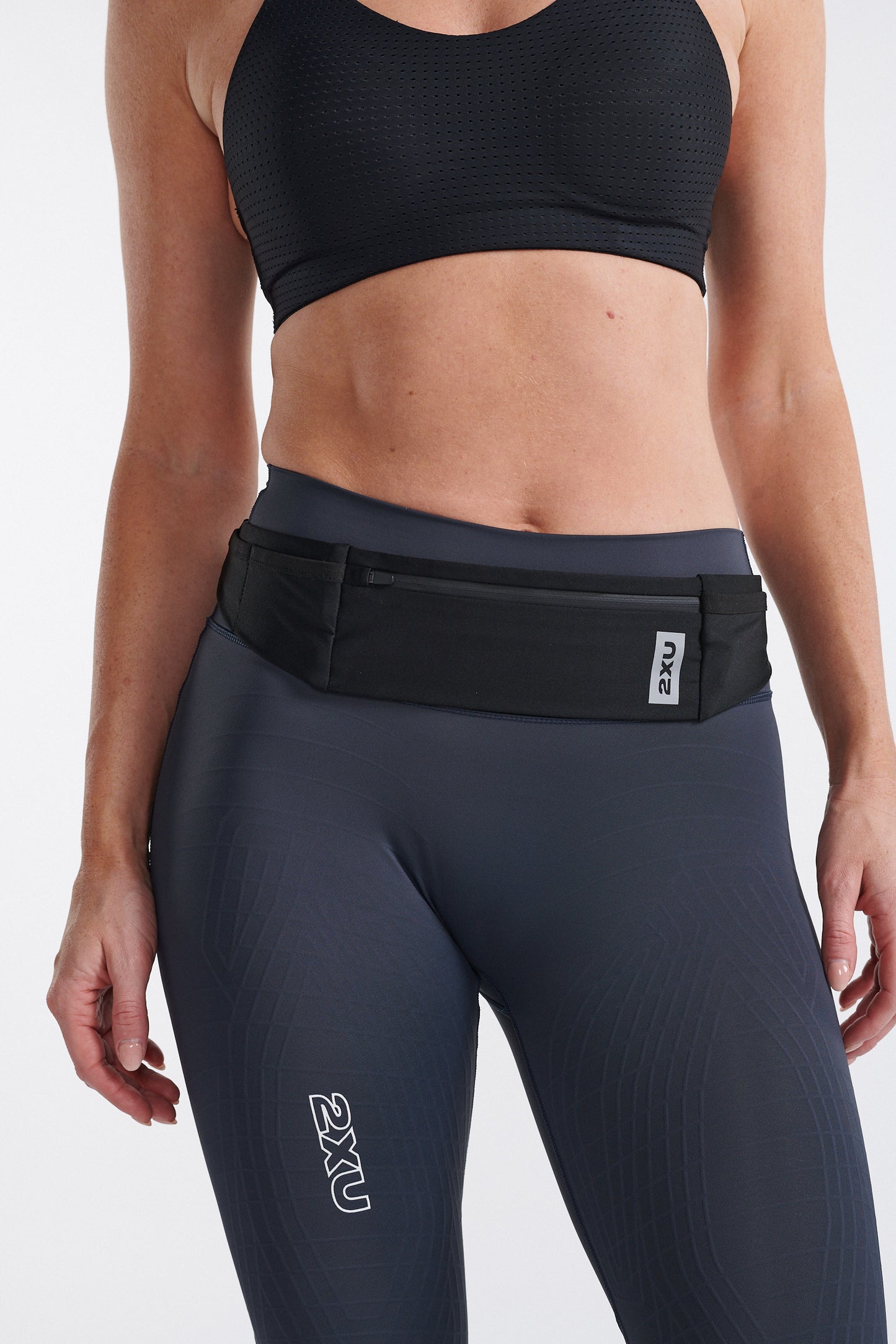 2XU South Africa - Run Belt - Black/Black