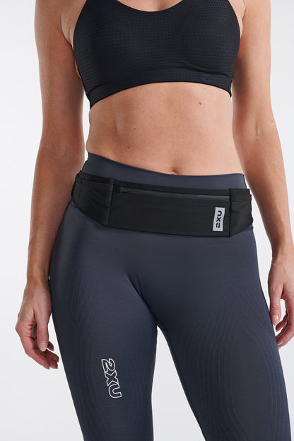 2XU South Africa - Run Belt - Black/Black