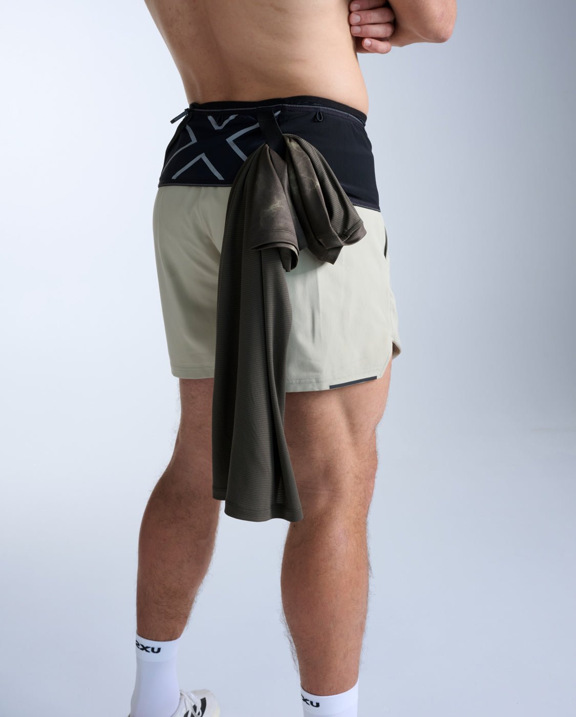 2XU South Africa - Trail Ultra Run Belt - Black/Silver Reflective