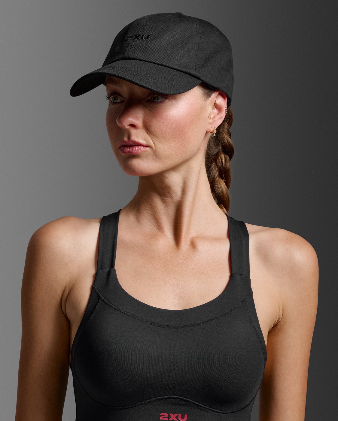 2XU South Africa - Signature Cap - BLACK/BLACK