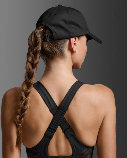 2XU South Africa - Signature Cap - BLACK/BLACK