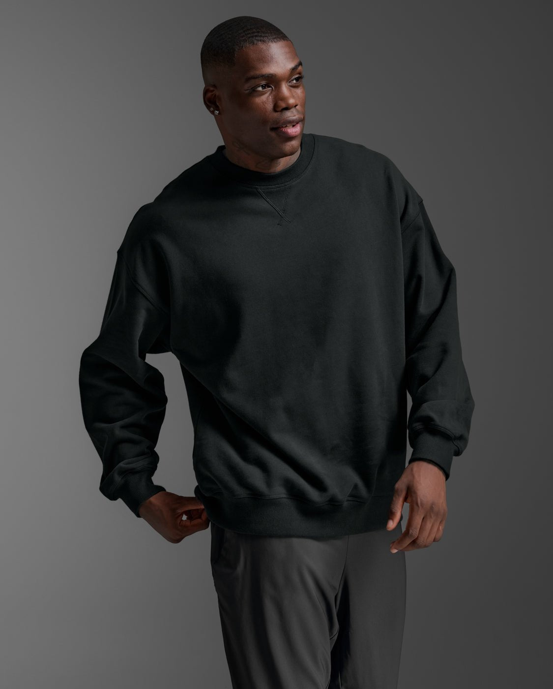 2XU South Africa - EZ Oversize Organic Cotton Crew - S