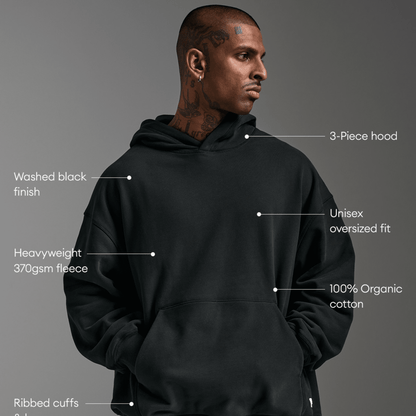 2XU South Africa - EZ Oversize Organic Cotton Hoodie - S