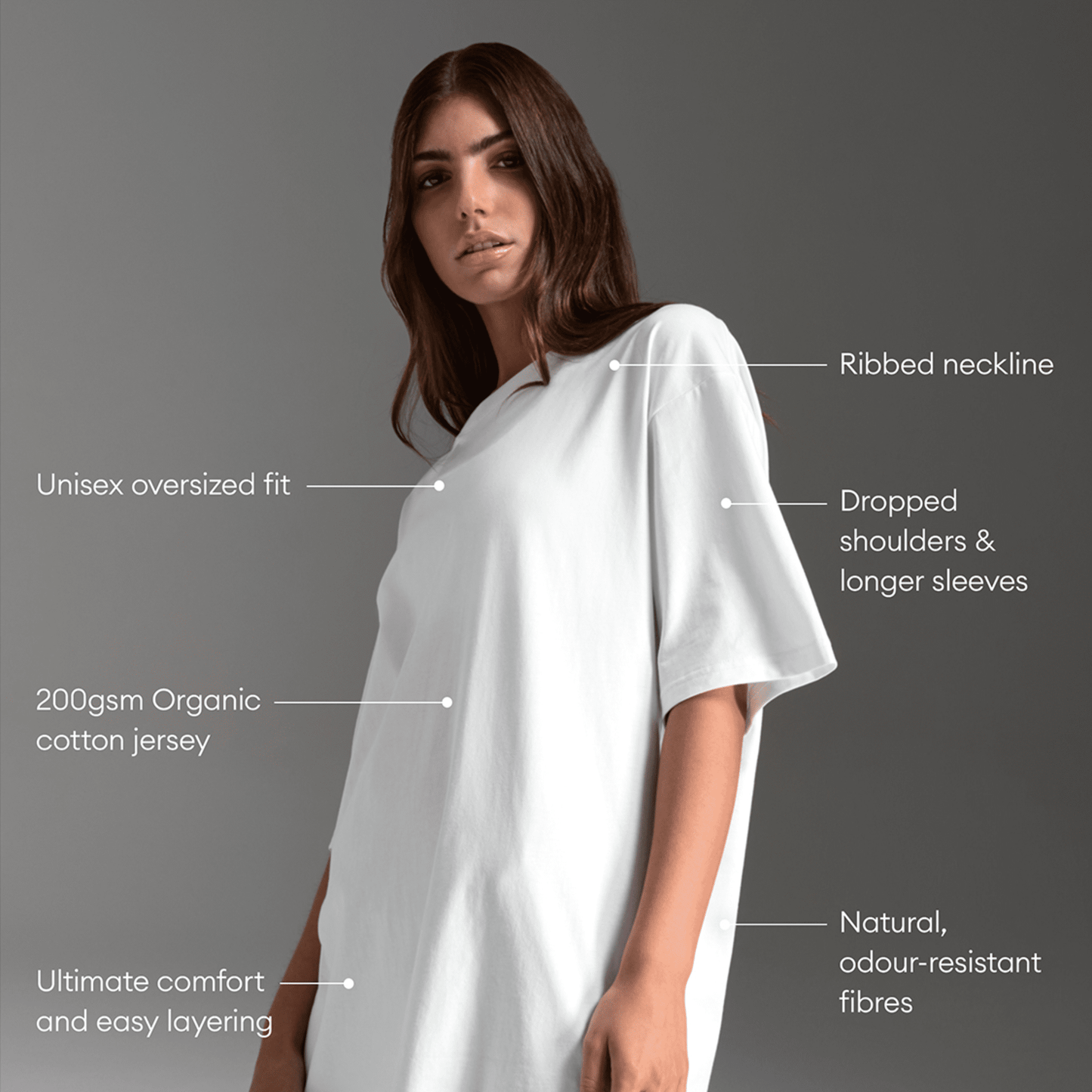 2XU South Africa - EZ Oversize Organic Cotton Tee - S