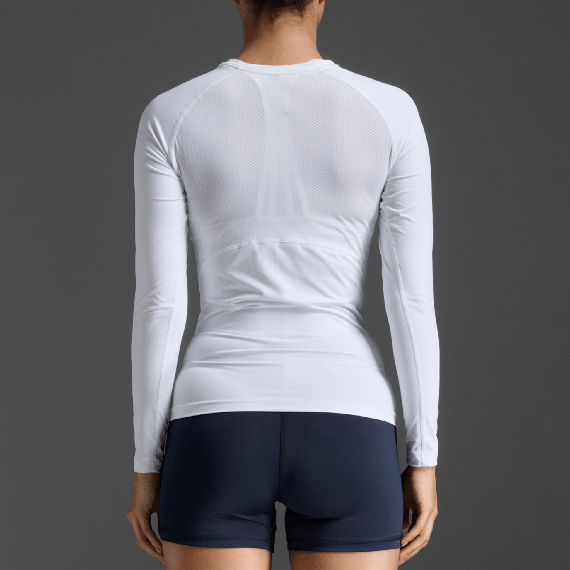2XU South Africa - Women's Core Compression Long Sleeve - White/White