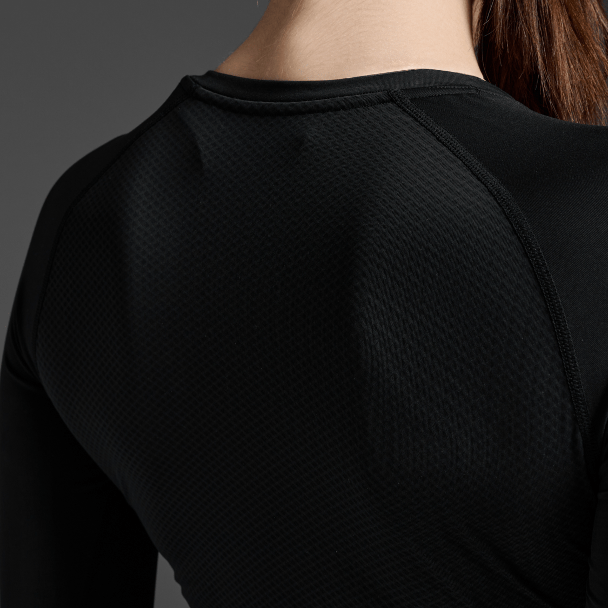 2XU South Africa - Women's Core Compression Long Sleeve - Black/Black